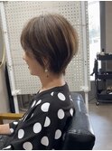 ピアス映えショート