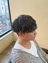 ナンバー エミライ 溝の口(N° emirai) 爽やかツーブロック刈り上げ束感アップバング