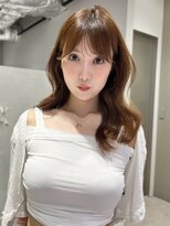 ミンクスオーバー(MINX OVER)&nbsp;レイヤーカット/顔まわりカット/前髪カット/オリーブグレージュ