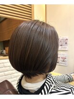 ヘアー グリーン(hair green) ミディアムショート/くびれショート40代50代