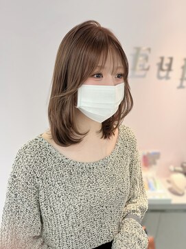 ユーフォリア エヌ 池袋サンシャイン通り店(Euphoria +n) ブリーチなし明るめOlive beige♪