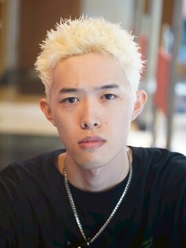 メリケンバーバーショップ コウベ(MERICAN BARBERSHOP KOBE) ブリーチスパイキーイージーパンク