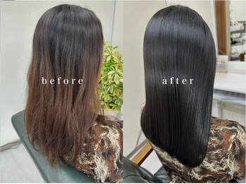 スタイルジャパン 照屋店(style JAPAN)の写真/【口コミ4.8】業界注目の最新髪質改善《イマヘア美髪改善》ダメージ毛を内側から集中補修・リピーター続出