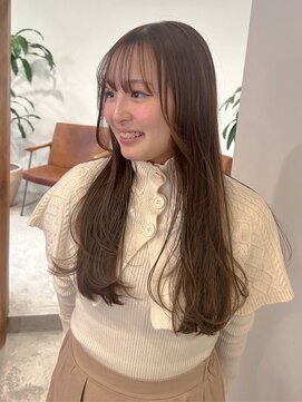 リュミエ ドゥ マッシュ(Lumier de mashu) 【大阪/梅田/茶屋町/中崎町】レイヤーカット×オリーブベージュ