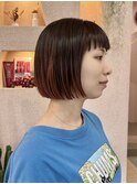 オレンジアンブレラカラー