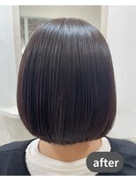 アミーベル(AMI a BELLE)&nbsp;お悩み別【BEFORE/AFTER】色落ちしやすい髪質を劇的改善（^^）