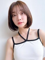 トイロ 横浜(Toiro)&nbsp;20代30代40代大人ナチュラルショートボブ前髪あり丸みショート