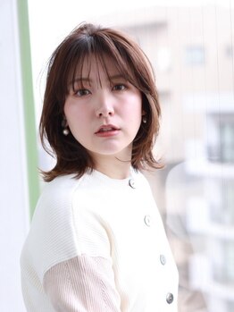 ヘアドゥ 千葉中央店(hair do)の写真/【似合わせカット+艶カラー+Aujua Tr¥12100】年齢を感じさせないStyleで、大人女性から圧倒的支持!千葉中央