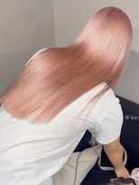 ベレーザ 渋谷(BELEZA)&nbsp;17206ホワイトブロンドグレーブラウン全頭ブリーチダブルカラー