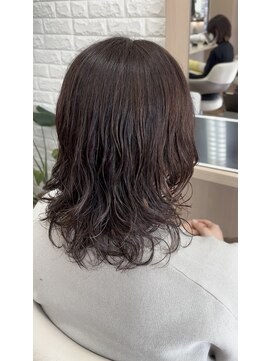 ミディアムパーマ