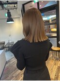 田中みなみさん風切っぱなしボブ