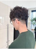 ラフウェーブ波巻きパーマメンズパーマスパイラル向ヶ丘遊園登戸