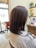 アトリエ リッツ(ATELIER RITZ)&nbsp;50代人気◎艶髪イルミナカラー×ナチュラルミディ