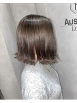 オーストヘアー ミコ(Aust hair Mico) ケアブリーチ×モノトーングレージュ