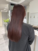 ログ(log)&nbsp;ニュアンスパーマ　髪質改善カラー　顔まわり　レイヤー　艶髪