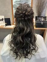 アルモ ヘア フア 東静岡(ALMO hair HUA) 【ALMO】ハーフアップ