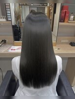 ケー 北千住(K.)&nbsp;暗髪＊透明感ダークグレー[髪質改善/縮毛矯正/カラー]