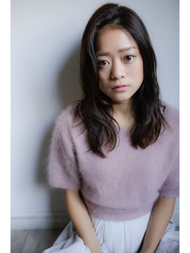 ロロネー 梅田(Lolonois) 【Lolonois梅田】ナチュラルウェーブミディ（藤岡なおき）