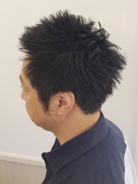 ヘアークリアー 春日部 誰にでも似合う無造作ベリーショート/メンズカット/眉カット