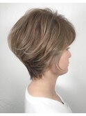 【WILLOW】ハイトーンでグレイカバーなショート(井下貴史)