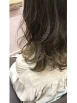 ニコ ヘアーアンドメイク(nico hair&make) カーキアッシュ！