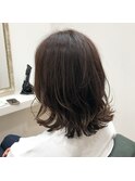 外ハネミディ☆