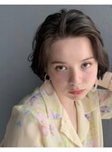【PAM./HANA】アッシュブラウンボブ
