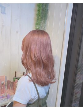 ネクストハラジュク(NEXT HARAJUKU) 愛されピンクベージュ[原宿/表参道/明治神宮前/前髪/学割U24]