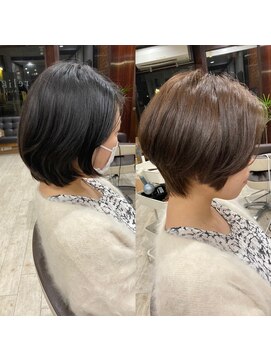 リライト ［relight尼崎］ショートヘアはメリハリのあるシルエットか大切
