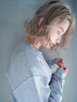 カンナ(Canna)&nbsp;エアリーミディ/ショートパーマ/黒髪/ホワイトアッシュ/TOKIO