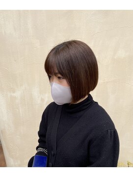 スリー(THREE) 髪質改善ヘアエステ ミニボブ