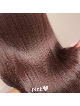 フォンズ(FONS) 大人気ブリーチなしカラー 艶カラー 韓国っぽピンクカラー