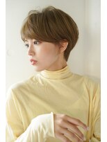 シェル 国分寺(shell)&nbsp;大人ショート☆大人可愛い♪前下がりショートボブ丸みショート