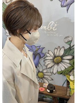 バンビ プライベート サロン(Bambi private salon) 丸みと程良いくびれの大人美人ショート*Bambi松平愛