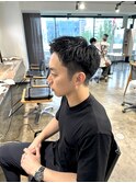 メンズビジネスヘアベリーショート短髪刈り上げヘア