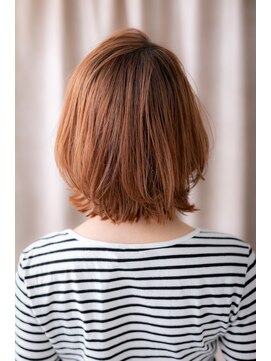 カバーヘア ブリス 上尾西口店(COVER HAIR bliss) ハイトーンカラーフレンチカジュアルボブパーマY上尾10代20代