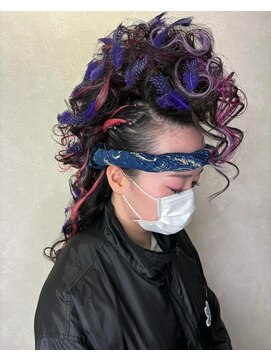 だんじり★モヒカン盛り髪