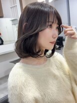 ビュー フクオカ(VIEW FUKUOKA)&nbsp;モードに大人可愛いダークアッシュイメチェンボブ