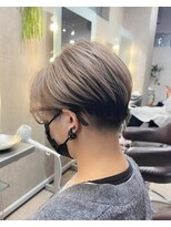 フラッグ 九大学研都市店(Flag)&nbsp;刈り上げハンサムショート☆デザインカラー