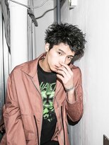 ソーコ 渋谷(SOCO)&nbsp;メンズニュアンスパーマ波巻きスパイラルメンズパーマ