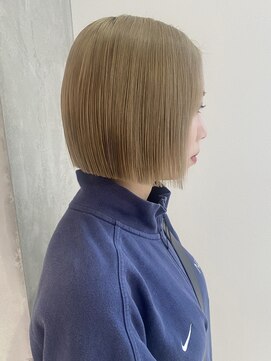 ヨーク(YOKE) 【YOKE】切りっぱなしボブ/ぷつっとボブ/ハイトーンボブ