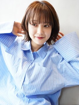 ニコ トウキョウ 渋谷(nico TOKYO) くびれボブ/切りっぱなし/結べるボブ