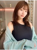 ブリーチホワイトグレージュダブルカラーインナーカラー韓国田町