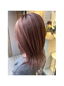 グラスバイネオリーブ 大倉山駅前店(grace by neolive) ピンクベージュハイライト