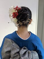 レクタ(recta) 成人式ヘア 卒業式 振袖 袴 着付け 個性派 韓国風 お団子