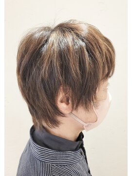 松本平太郎美容室 吉祥寺パートファイブ(PART5) ショートレイヤー×イノアカラー×ハイライト