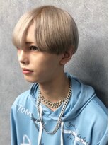 クレオ 福大通り店(CREO)&nbsp;マッシュ×ホワイトベージュ