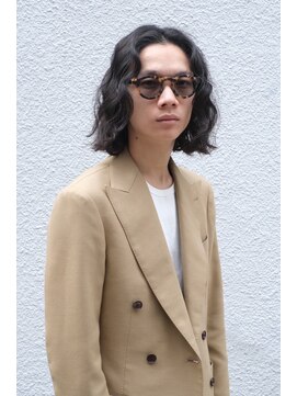 ブークル(boucle) メンズボブ　スパイラルパーマ