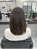 イメチェンスタイル/フルバング/似合わせカット/東銀座