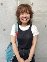 リル(Lilu) Lilu2025.7 マッシュウルフパーマ　丸田美花